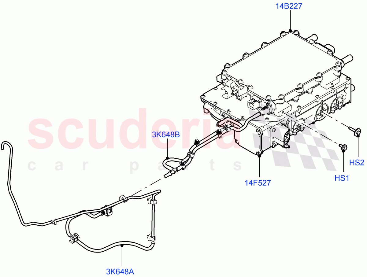 Hybrid Electrical Modules (Inverter) (2.0L AJ200P Hi PHEV) ((V) FROMJA000001) of Land Rover Land Rover Range Rover (2012-2021) [5.0 OHC SGDI NA V8 Petrol]