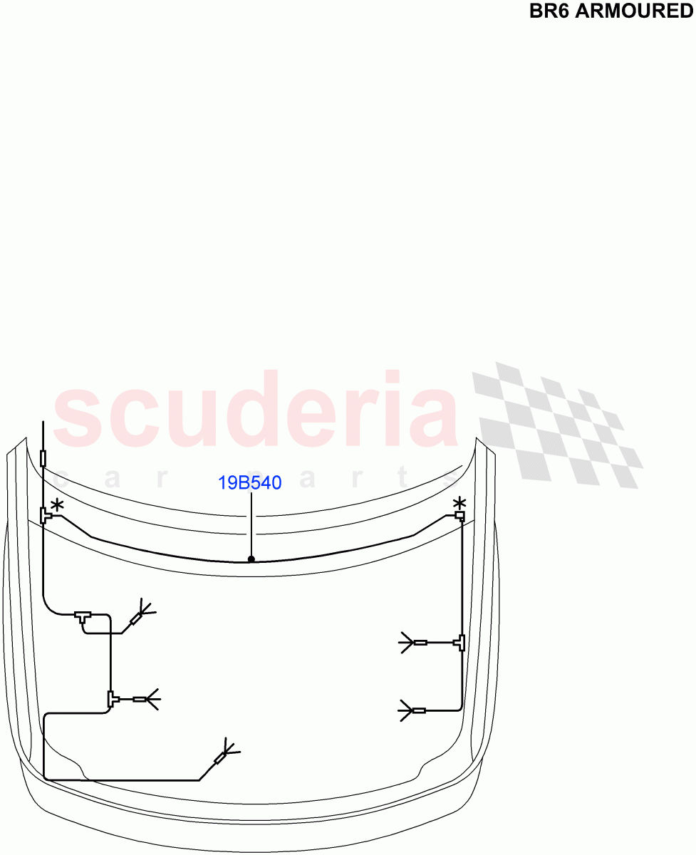 Emergency And Safety Equipment (With B6 Level Armouring) ((V) FROMAA000001) of Land Rover Land Rover Range Rover (2010-2012) [5.0 OHC SGDI NA V8 Petrol]