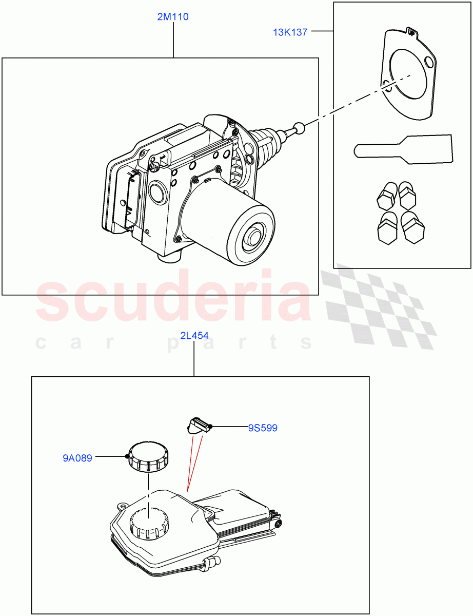 Brake And ABS Pump (Changsu (China)) ((V) FROMMG140569) of Land Rover Land Rover Discovery Sport (2015+) [2.0 Turbo Diesel]