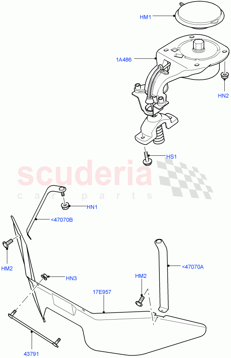 Spare Wheel Carrier ((V) FROMAA000001) of Land Rover Land Rover Range Rover Sport (2010-2013) [5.0 OHC SGDI NA V8 Petrol]
