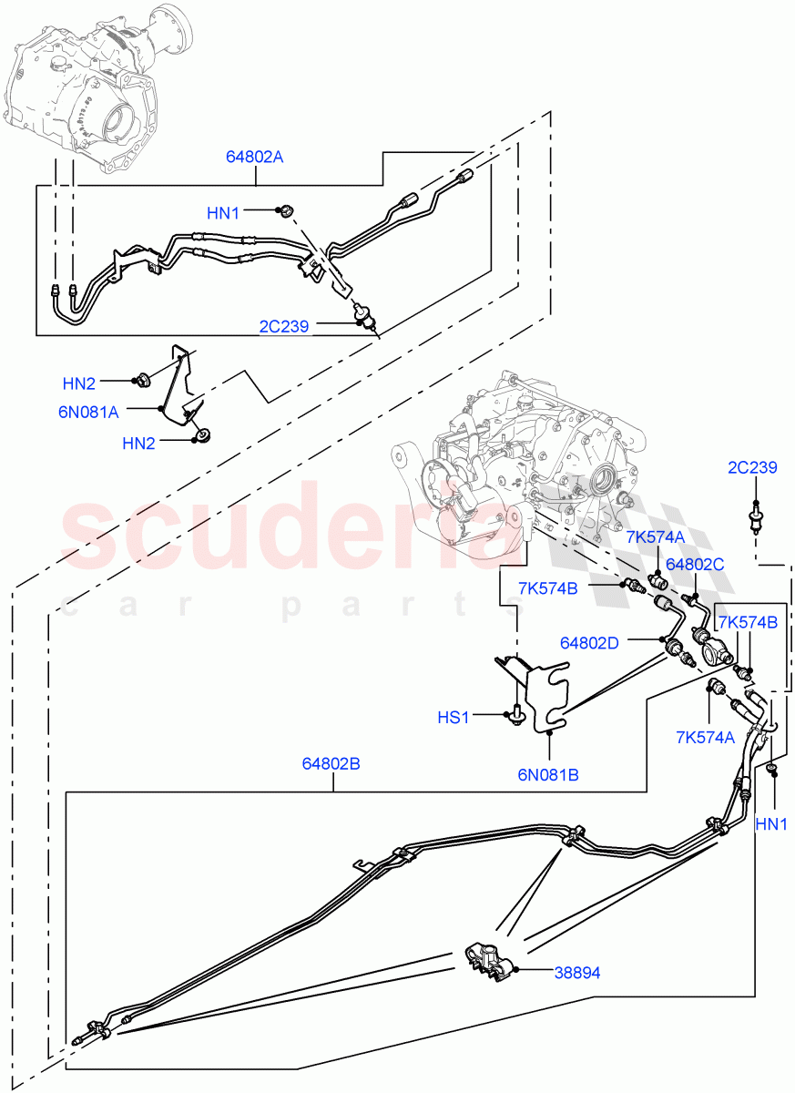 Active Driveline (Halewood (UK), Dynamic Driveline) ((V) FROMEH000001) of Land Rover Land Rover Range Rover Evoque (2012-2018) [2.0 Turbo Petrol AJ200P]
