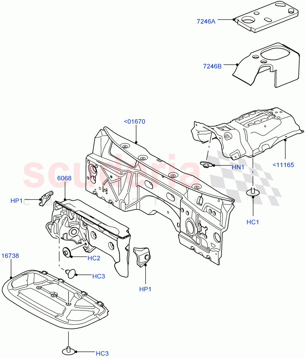 Insulators - Front ((V) FROMAA000001) of Land Rover Land Rover Discovery 4 (2010-2016) [4.0 Petrol V6]