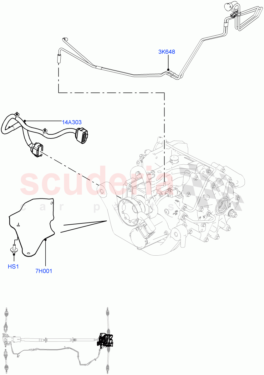 Rear Axle (External Components) (Halewood (UK), Dynamic Driveline) ((V) FROMEH000001) of Land Rover Land Rover Range Rover Evoque (2012-2018) [2.0 Turbo Diesel]