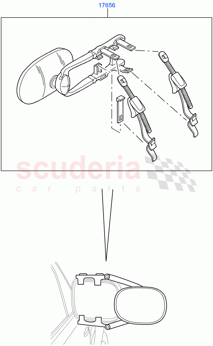 Towing Equipment (Mirrors, Accessory) of Land Rover Land Rover Range Rover Sport (2014+) [3.0 Diesel 24V DOHC TC]