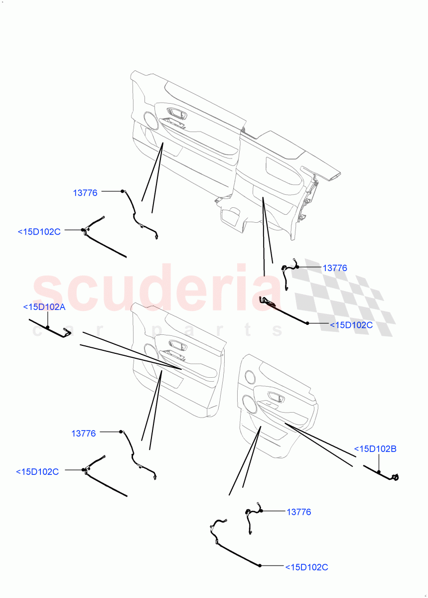 Interior Lamps (Itatiaia (Brazil)) ((V) FROMGT000001) of Land Rover Land Rover Range Rover Evoque (2012-2018) [2.0 Turbo Petrol GTDI]