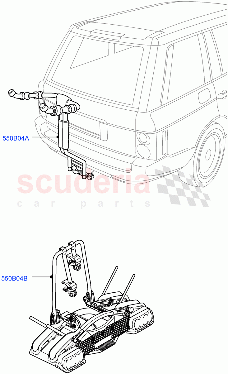 Accessories - Sports And Leisure (Accessory) ((V) FROMAA000001) of Land Rover Land Rover Range Rover (2010-2012) [5.0 OHC SGDI SC V8 Petrol]