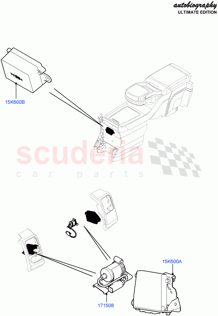 Vehicle Modules And Sensors (Autobiography Ultimate Edition) ((V) FROMBA344356) of Land Rover Land Rover Range Rover (2010-2012) [4.4 DOHC Diesel V8 DITC]