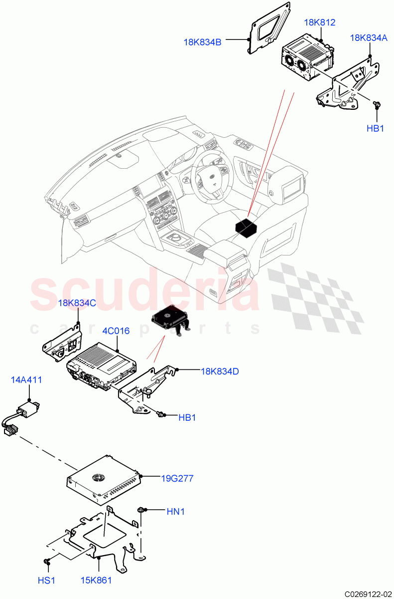 Family Entertainment System (Itatiaia (Brazil)) ((V) FROMGT000001) of Land Rover Land Rover Discovery Sport (2015+) [2.0 Turbo Diesel AJ21D4]