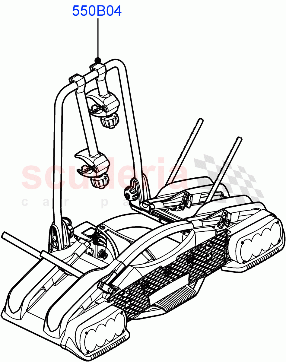 Carriers & Boxes (Bike Carriers) of Land Rover Land Rover Range Rover (2022+) [4.4 V8 Turbo Petrol NC10]