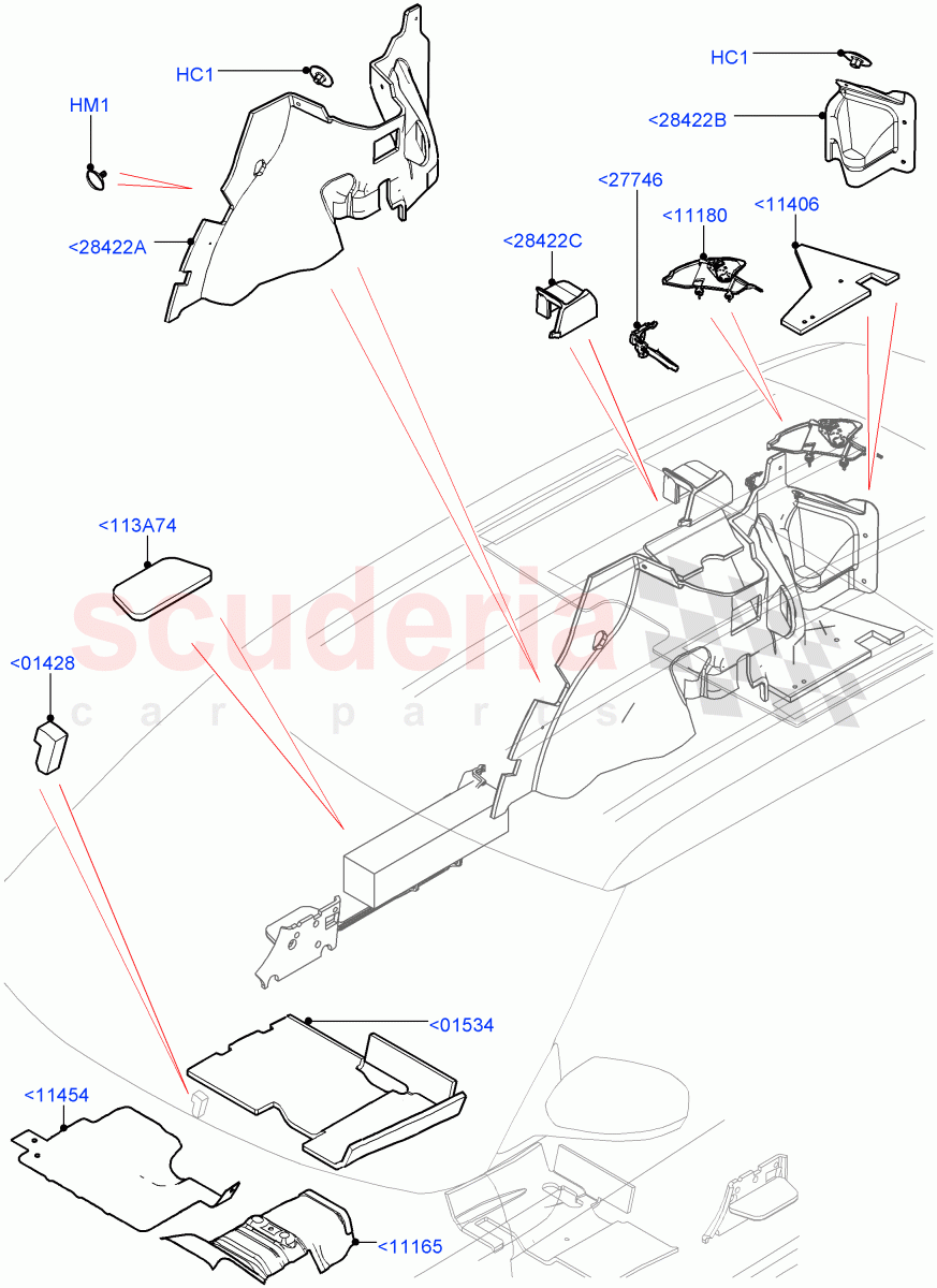 Insulators - Rear (Changsu (China)) ((V) FROMEG000001) of Land Rover Land Rover Range Rover Evoque (2012-2018) [2.0 Turbo Diesel]