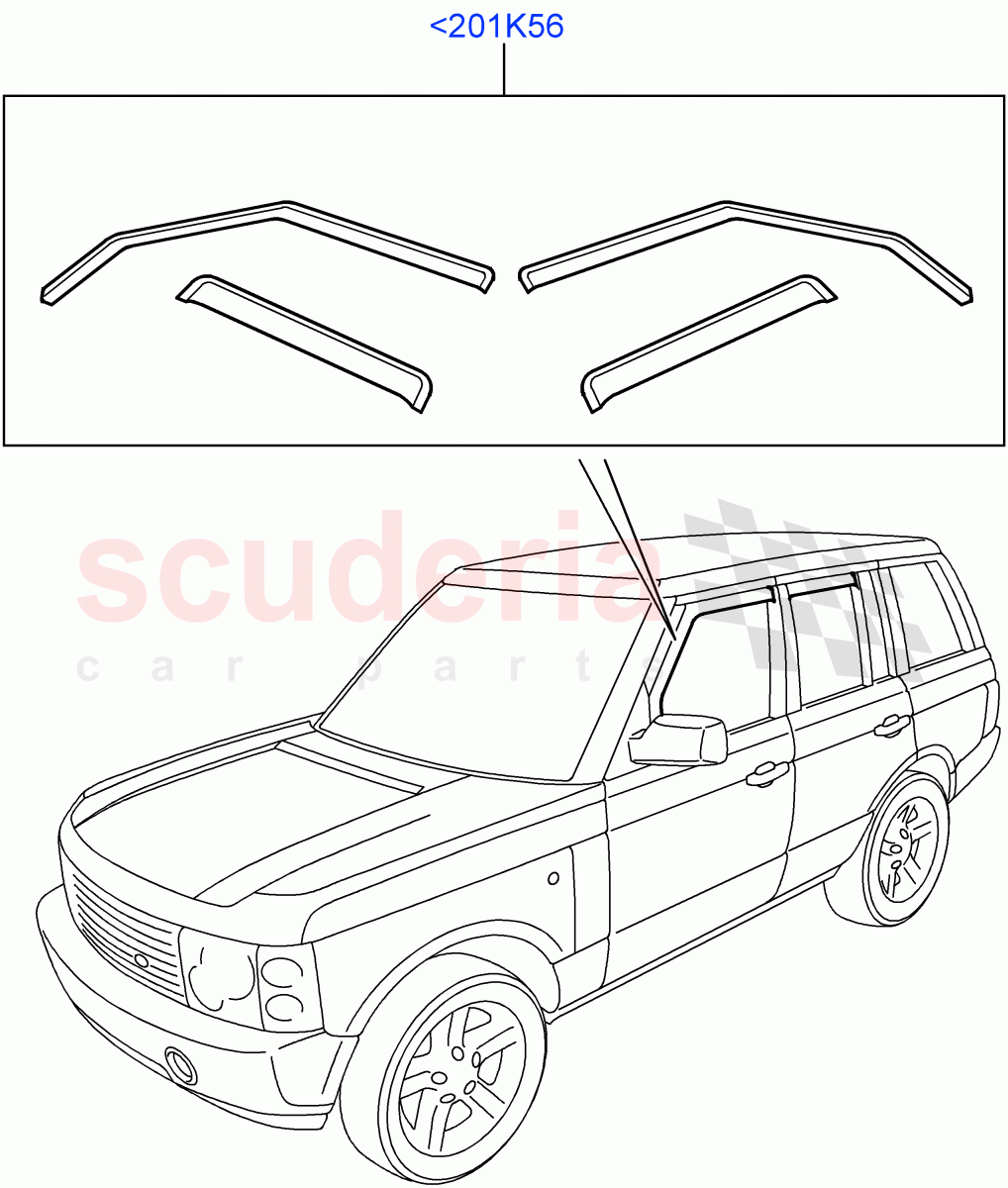 Appearance And Maintenance Aids (Accessory) ((V) FROMAA000001) of Land Rover Land Rover Range Rover (2010-2012) [3.6 V8 32V DOHC EFI Diesel]