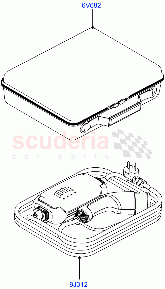 Tools (Charging Equipment) (Changsu (China), Electric Engine Battery-PHEV) of Land Rover Land Rover Discovery Sport (2015+) [2.2 Single Turbo Diesel]