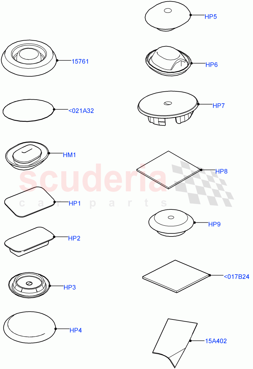 Plugs - Body of Land Rover Land Rover Defender (2020+) [2.0 Turbo Petrol AJ200P]