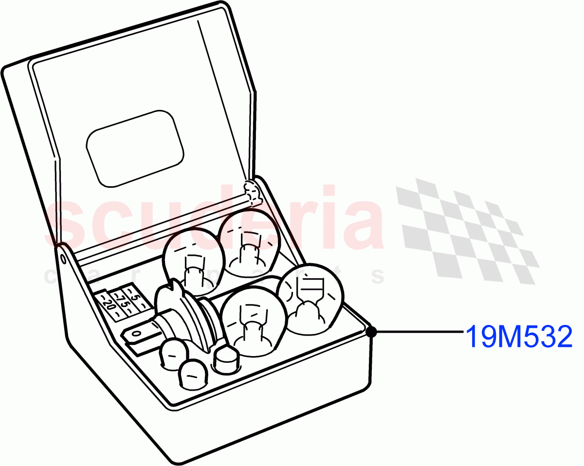 Accessory - Electrical Kit (Lighting, Rear, Accessory) ((V) FROMAA000001) of Land Rover Land Rover Discovery 4 (2010-2016) [4.0 Petrol V6]