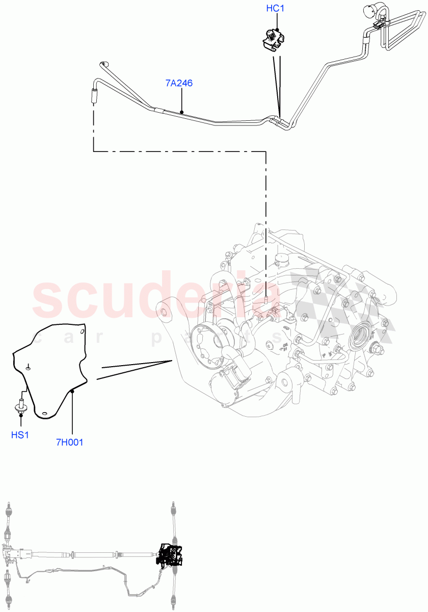 Rear Axle (External Components) (Itatiaia (Brazil), Dynamic Driveline) ((V) FROMJT000001) of Land Rover Land Rover Discovery Sport (2015+) [2.0 Turbo Diesel AJ21D4]