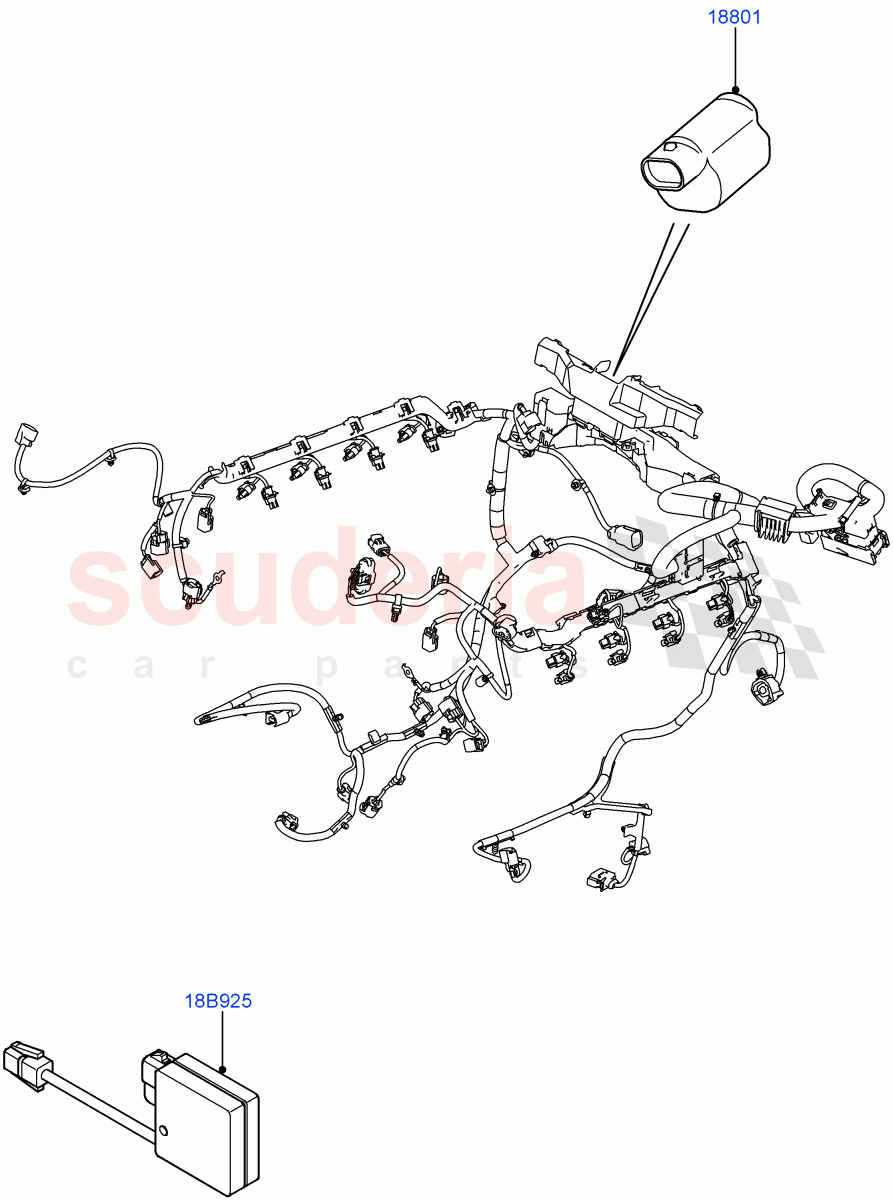 Radio Suppression ((V) FROMAA000001) of Land Rover Land Rover Range Rover (2010-2012) [5.0 OHC SGDI NA V8 Petrol]