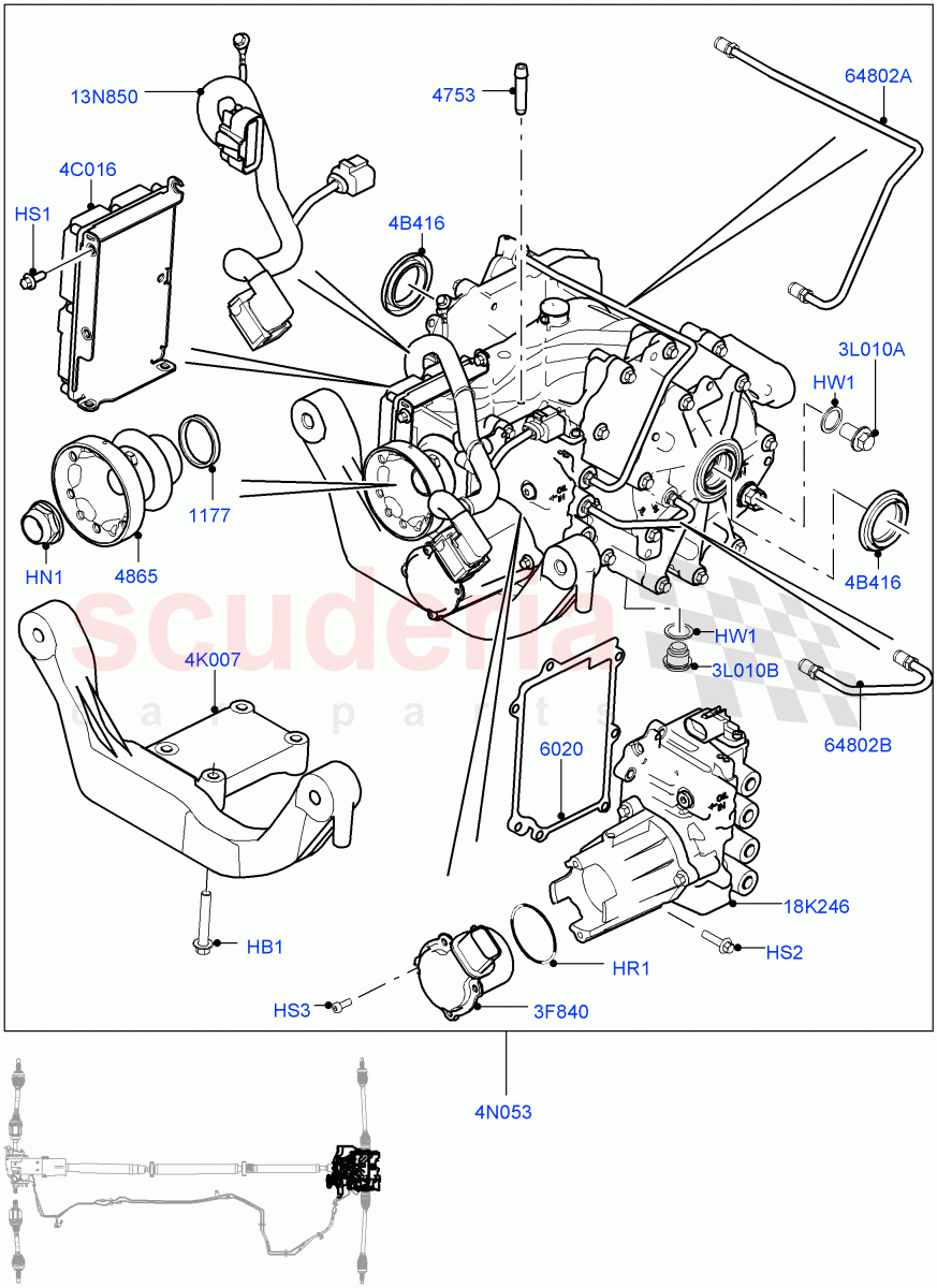Rear Axle (Internal Components) (Itatiaia (Brazil), Dynamic Driveline) ((V) FROMGT000001) of Land Rover Land Rover Range Rover Evoque (2012-2018) [2.0 Turbo Petrol AJ200P]