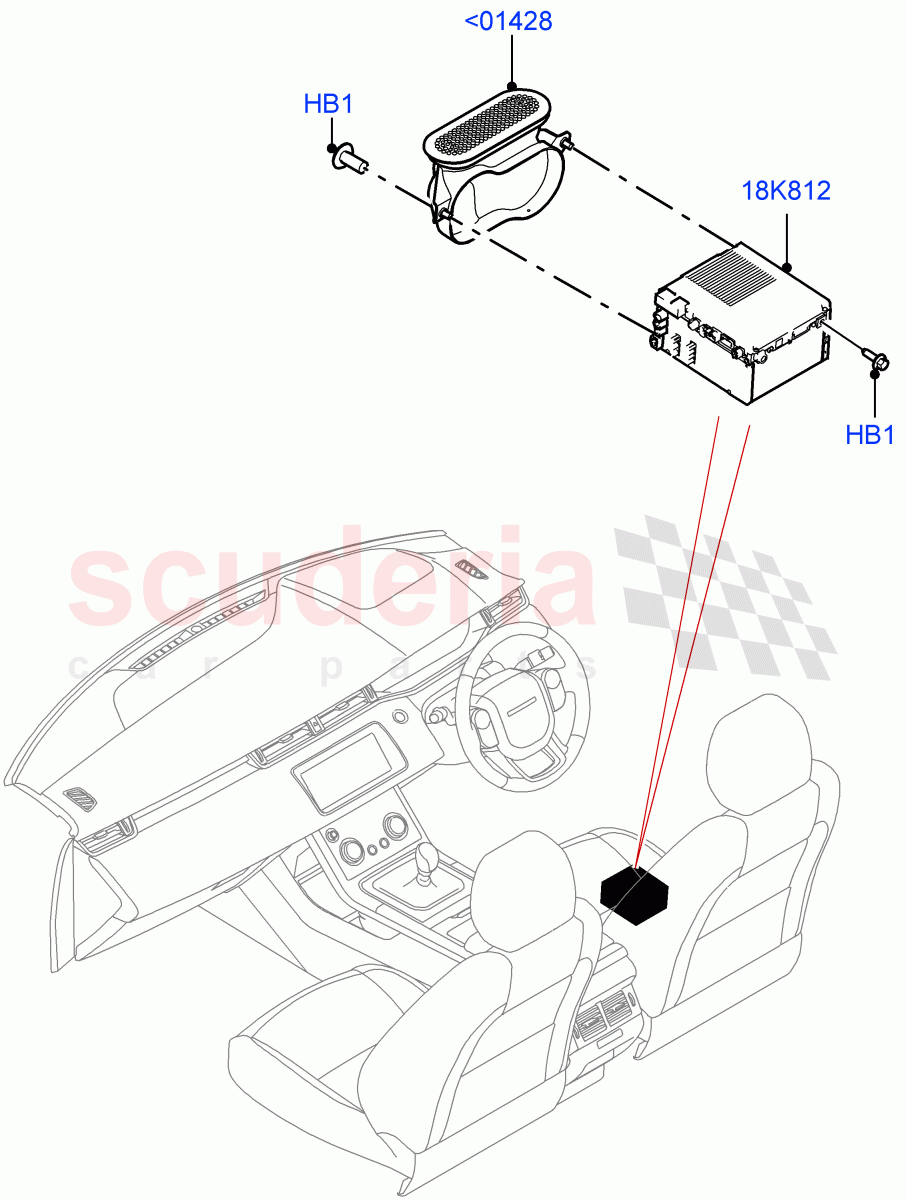 Family Entertainment System (Changsu (China)) of Land Rover Land Rover Range Rover Evoque (2019+) [2.0 Turbo Petrol AJ200P]