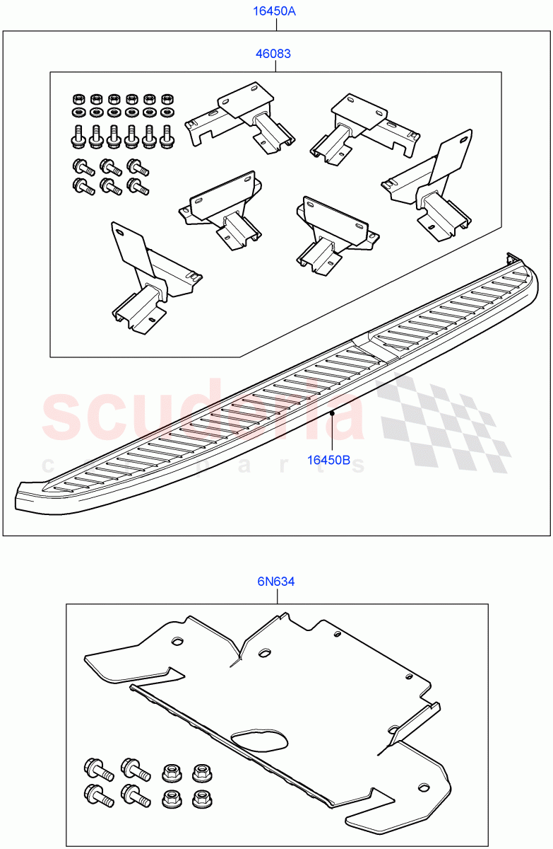 Lower Body Guards And Shields (Accessory) of Land Rover Land Rover Range Rover Sport (2005-2009) [4.4 AJ Petrol V8]