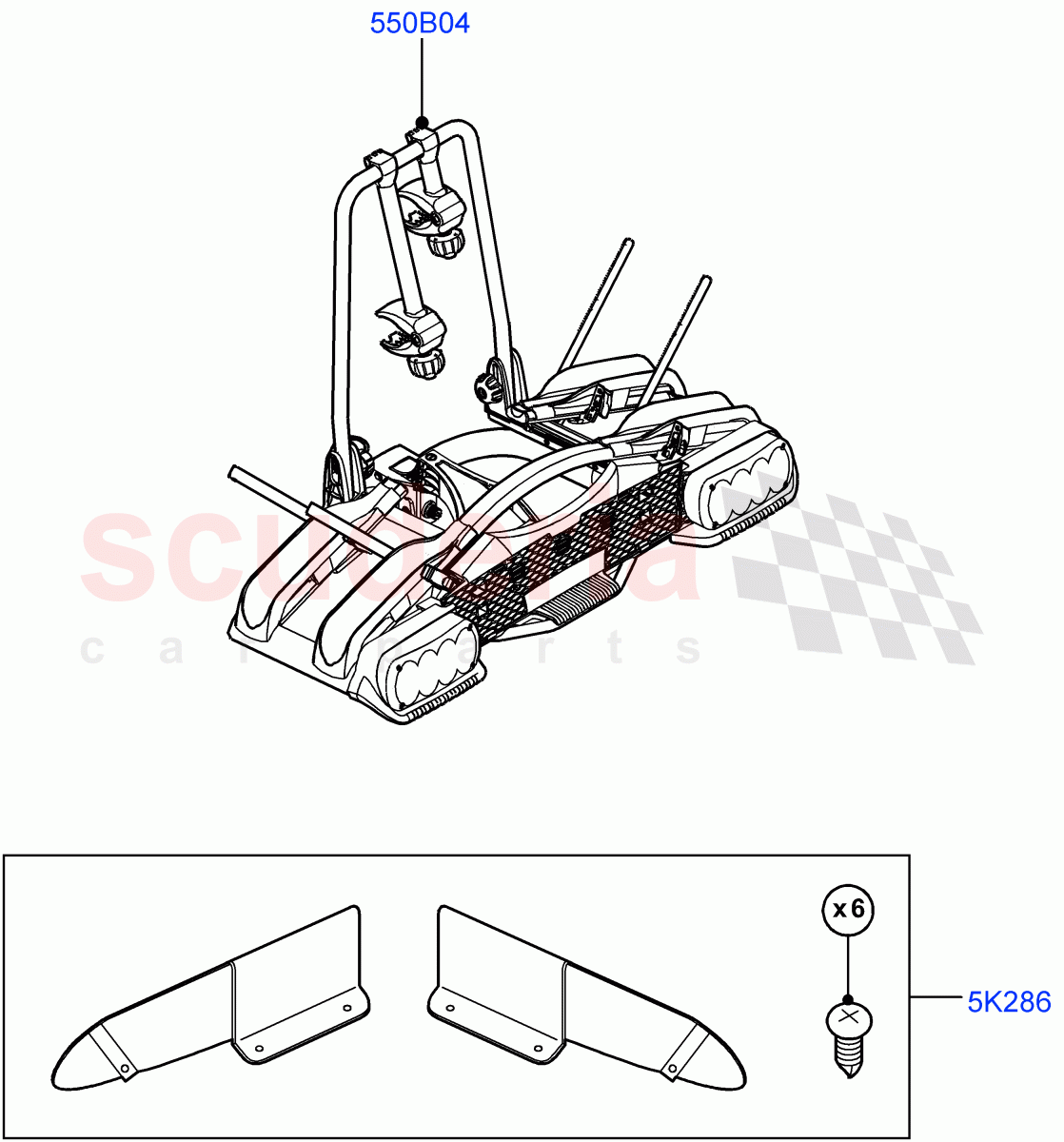 Carriers & Boxes (Accessory, Bike Carriers) of Land Rover Land Rover Range Rover (2012-2021) [2.0 Turbo Petrol GTDI]