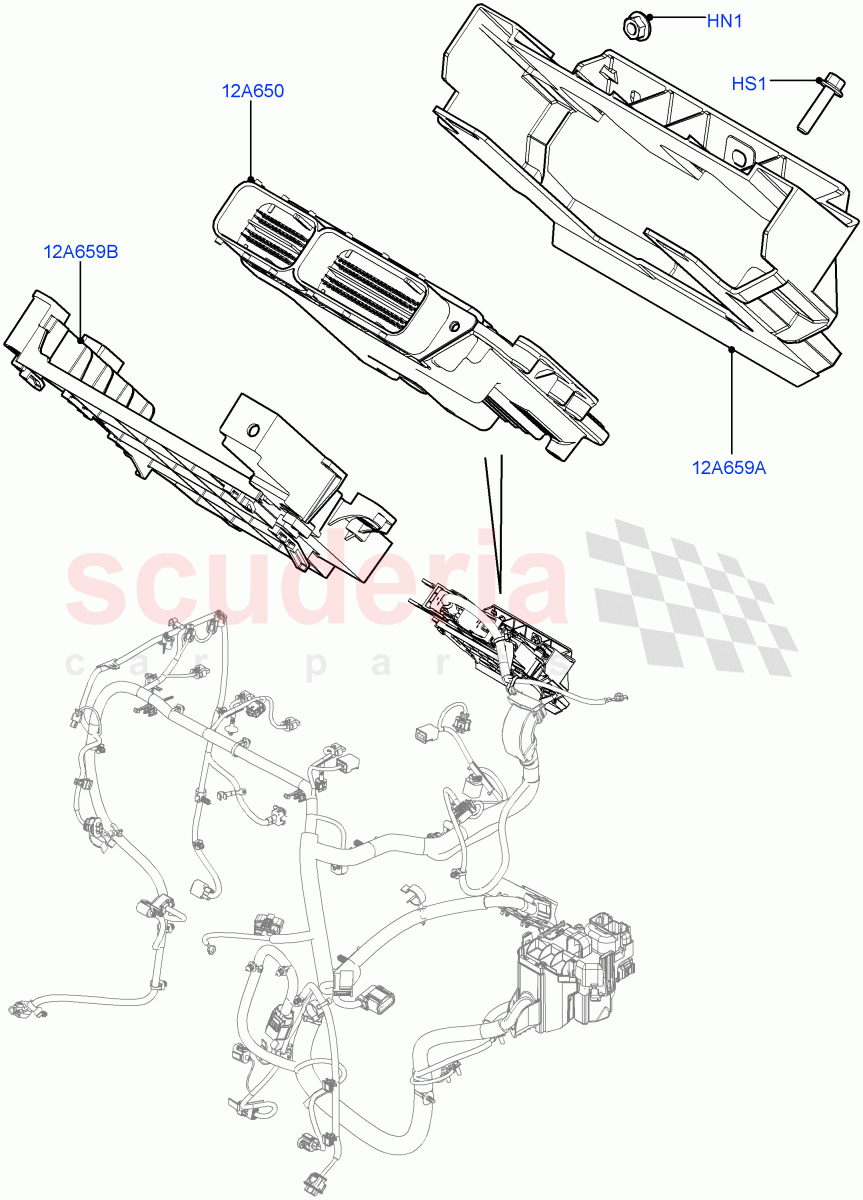 Engine Modules And Sensors (2.0L 16V TIVCT T/C 240PS Petrol, Itatiaia (Brazil)) ((V) FROMGT000001) of Land Rover Land Rover Range Rover Evoque (2012-2018) [2.0 Turbo Petrol GTDI]