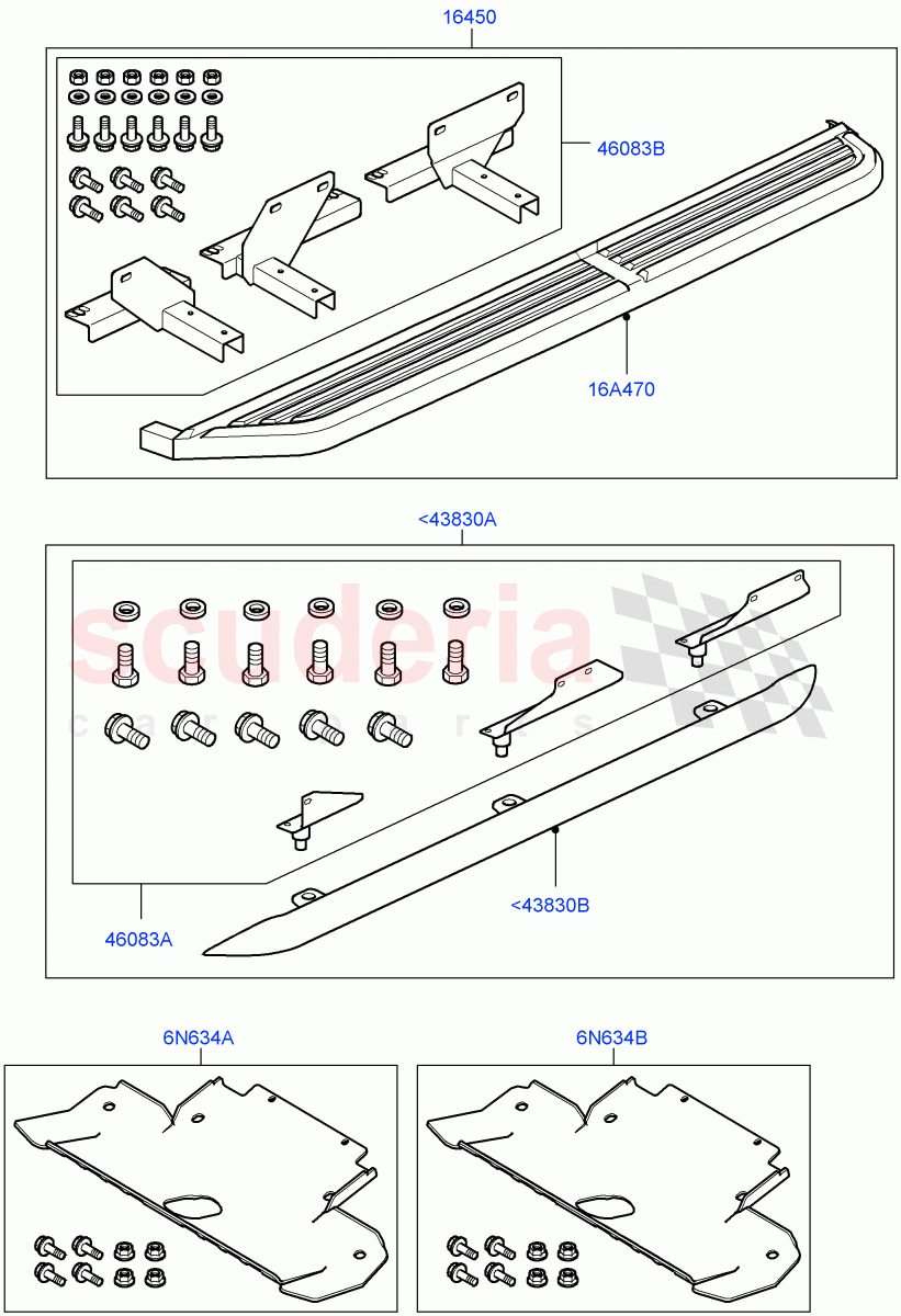 Lower Body Guards And Shields (Accessory) ((V) FROMAA000001) of Land Rover Land Rover Discovery 4 (2010-2016) [5.0 OHC SGDI NA V8 Petrol]