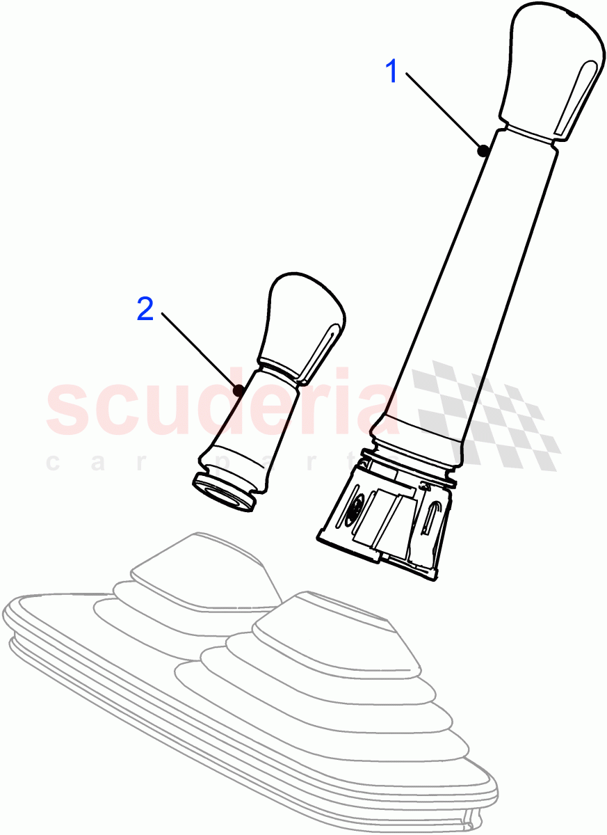 Gear Knobs of Land Rover Land Rover Defender (2007-2016)