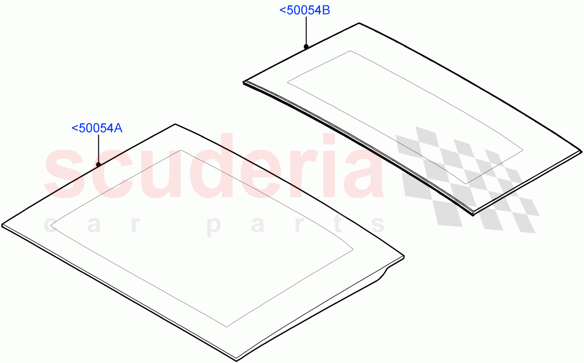 Sliding Roof Panel (With Roof Conversion-Panorama Power) of Land Rover Land Rover Range Rover (2022+) [3.0 I6 Turbo Diesel AJ20D6]