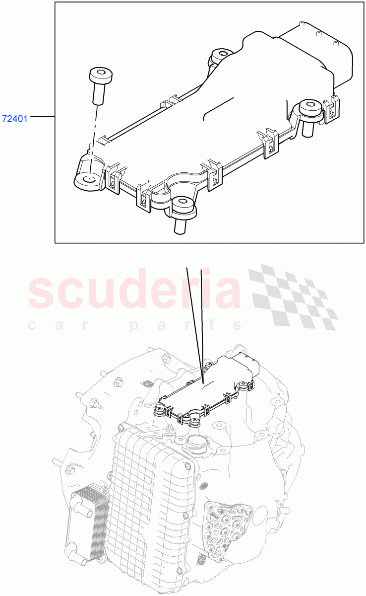 Transmission Modules And Sensors (9 Speed Auto AWD, Itatiaia (Brazil)) ((V) FROMGT000001) of Land Rover Land Rover Discovery Sport (2015+) [2.0 Turbo Petrol GTDI]