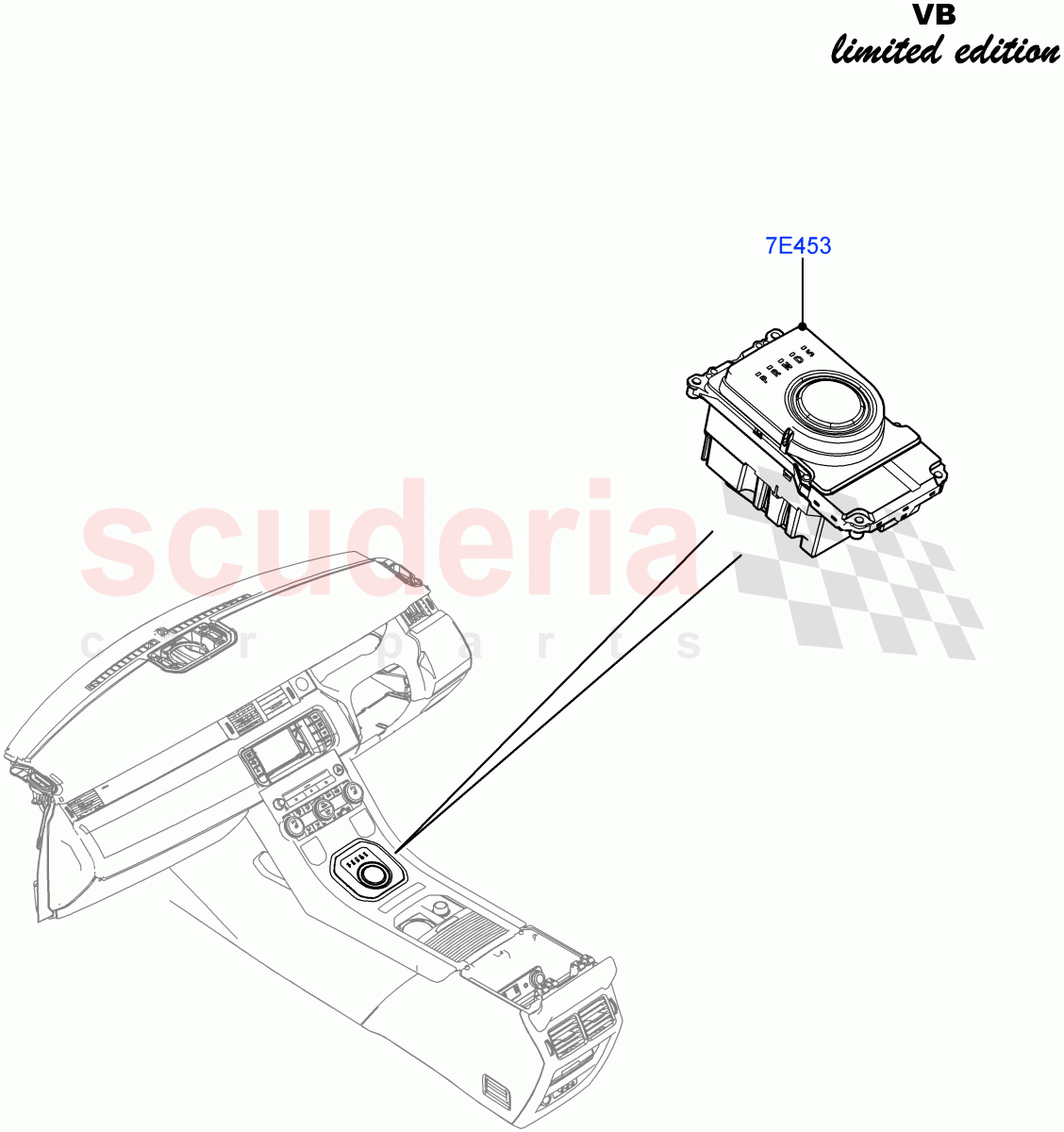 Gear Change-Automatic Transmission (Victoria Beckham Limited Edition) of Land Rover Land Rover Range Rover Evoque (2012-2018) [2.0 Turbo Petrol GTDI]