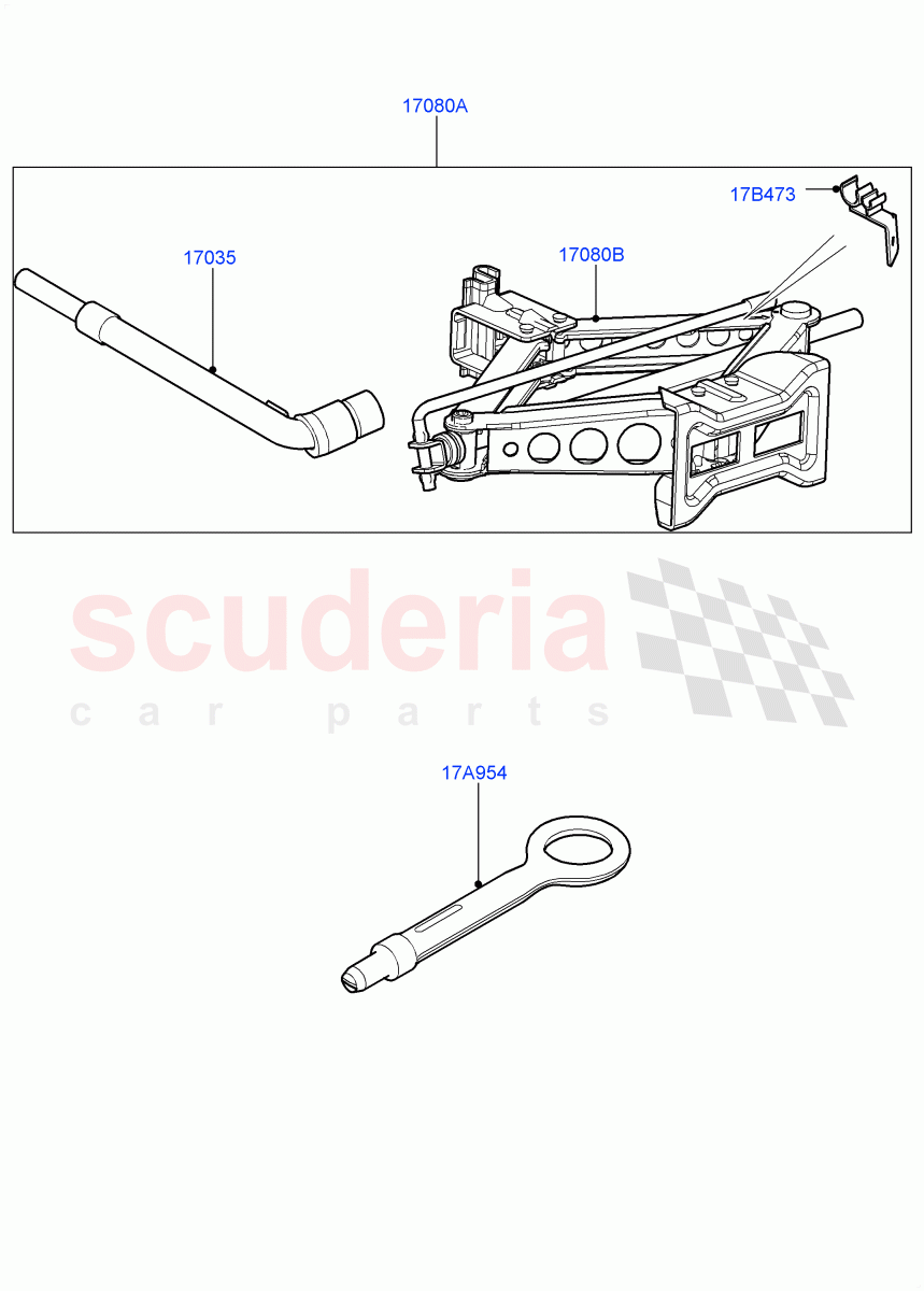 Tools (Changsu (China)) ((V) FROMFG000001) of Land Rover Land Rover Discovery Sport (2015+) [2.0 Turbo Petrol AJ200P]