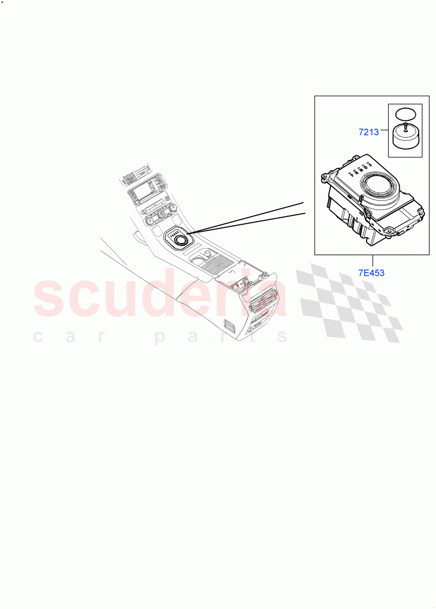 Gear Change-Automatic Transmission (9 Speed Auto AWD, Itatiaia (Brazil)) ((V) FROMGT000001) of Land Rover Land Rover Discovery Sport (2015+) [2.0 Turbo Diesel]