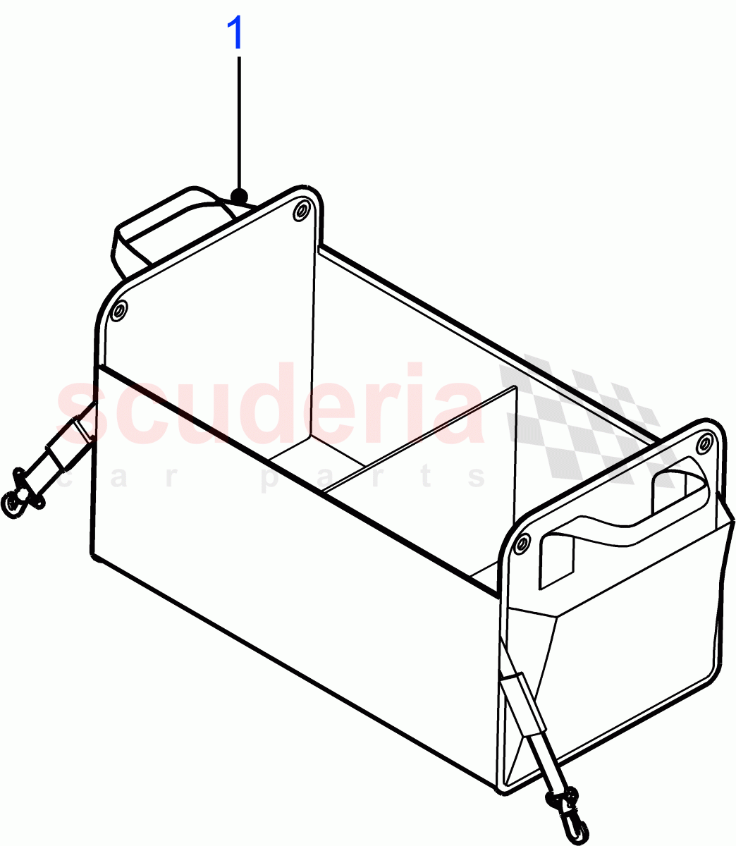 Storage ((V) FROMAA000001) of Land Rover Land Rover Defender (2007-2016)