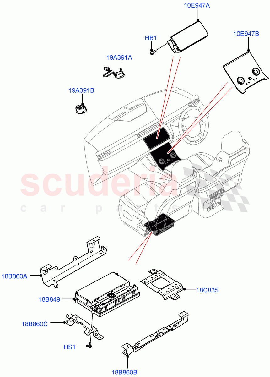 Audio Equipment - Original Fit ((V) FROMMA000001) of Land Rover Land Rover Range Rover Velar (2017+) [3.0 I6 Turbo Diesel AJ20D6]