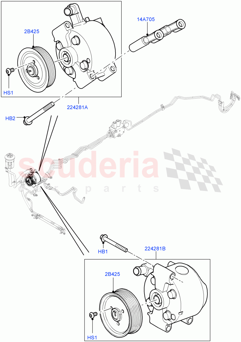Active Anti-Roll Bar System (ARC Pump) (With Roll Stability Control) ((V) FROMAA000001) of Land Rover Land Rover Range Rover Sport (2010-2013) [5.0 OHC SGDI NA V8 Petrol]