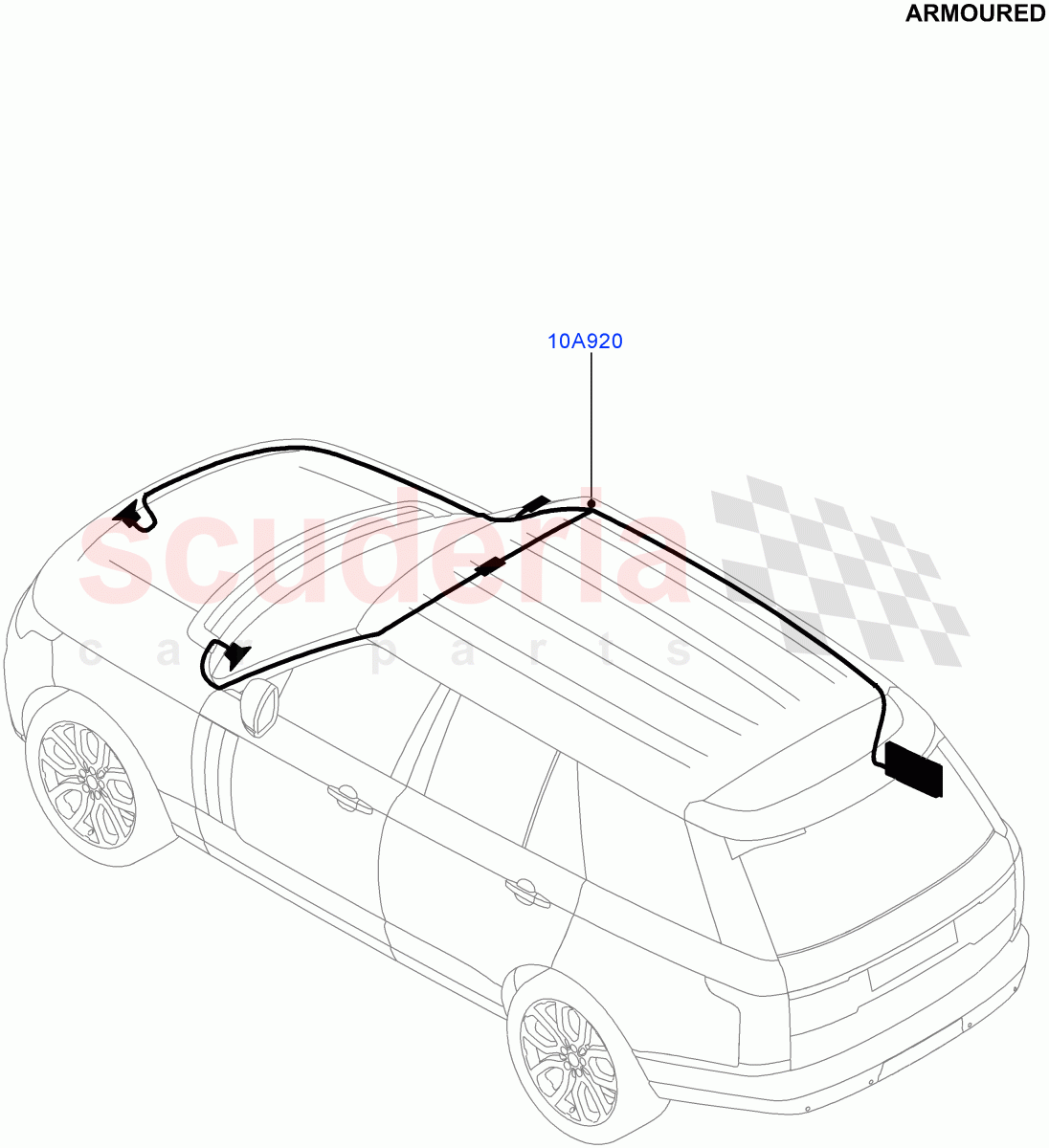 Telematics (Armoured) ((V) FROMEA000001) of Land Rover Land Rover Range Rover (2012-2021) [3.0 DOHC GDI SC V6 Petrol]