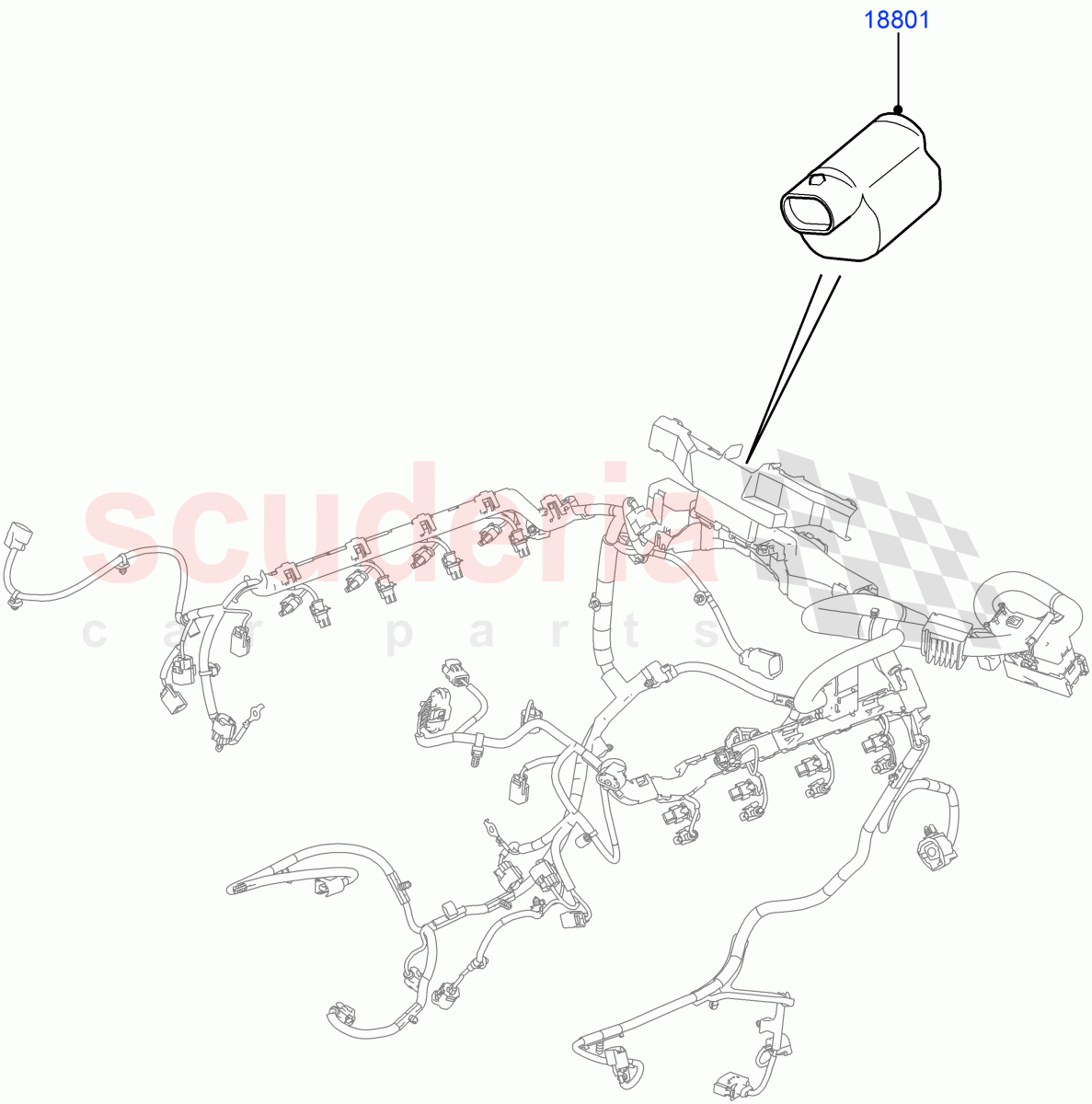 Radio Suppression ((V) FROMAA000001) of Land Rover Land Rover Range Rover Sport (2010-2013) [3.0 Diesel 24V DOHC TC]