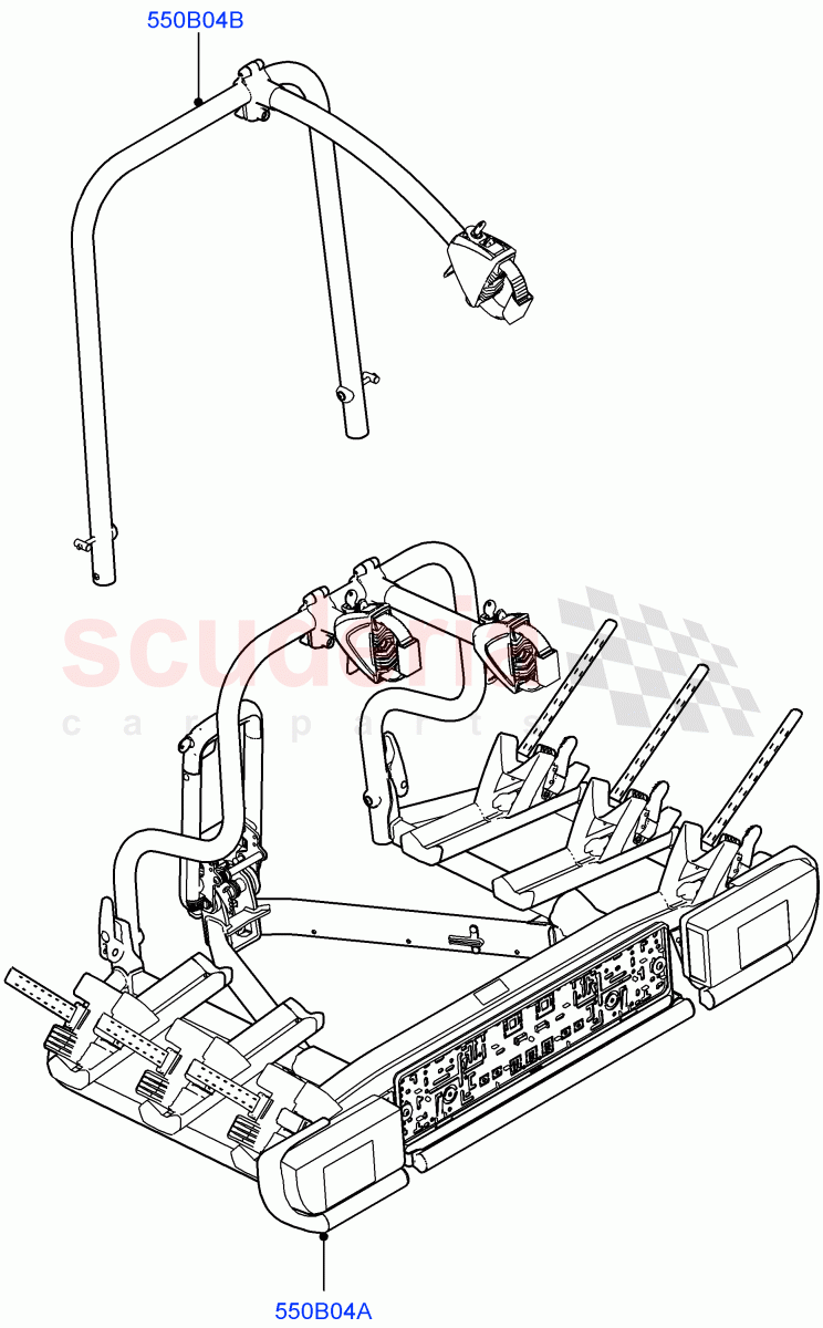 Carriers & Boxes of Land Rover Land Rover Defender (2020+) [2.0 Turbo Petrol AJ200P]