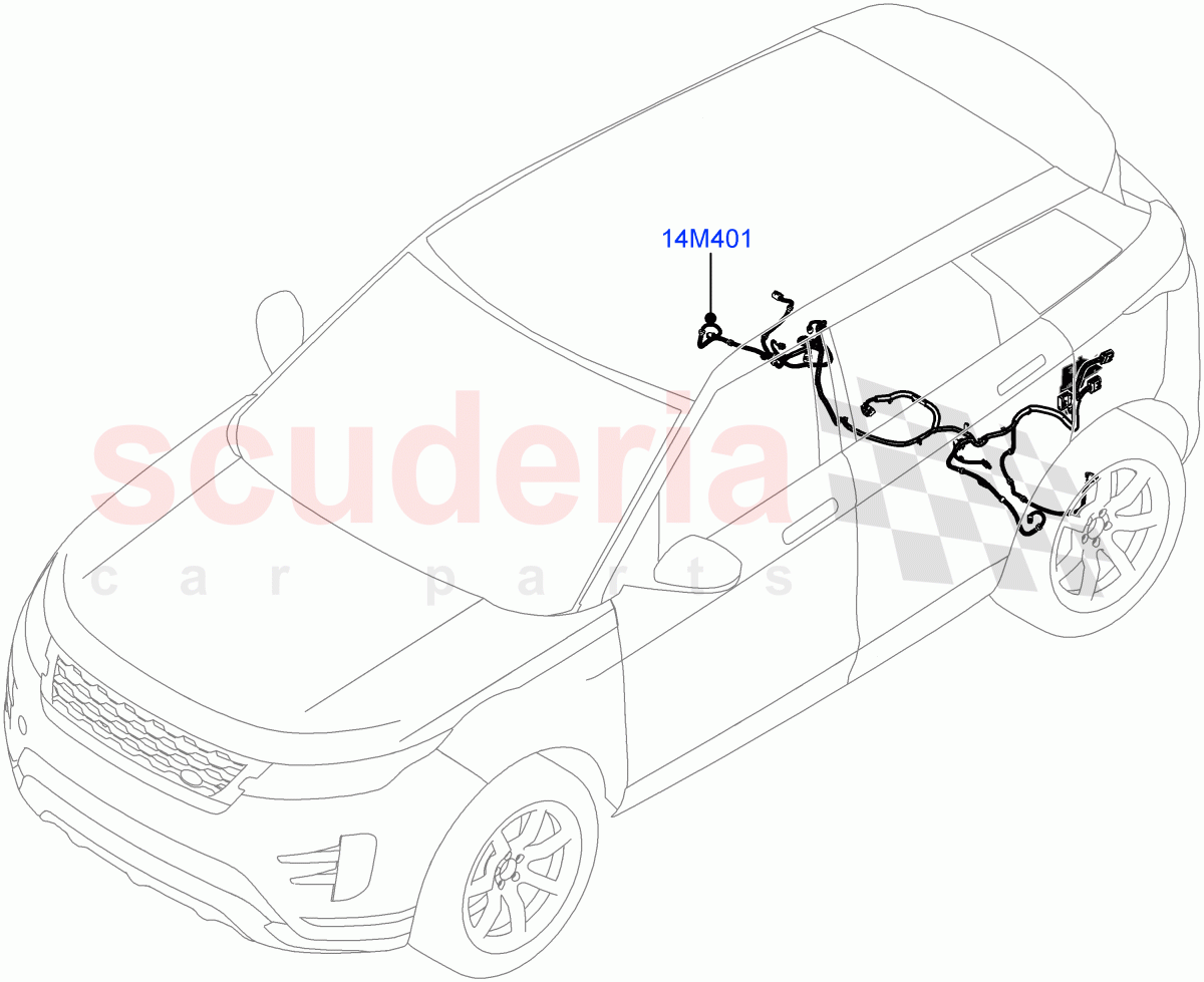 Electrical Wiring - Chassis (Changsu (China)) of Land Rover Land Rover Range Rover Evoque (2019+) [2.0 Turbo Diesel AJ21D4]