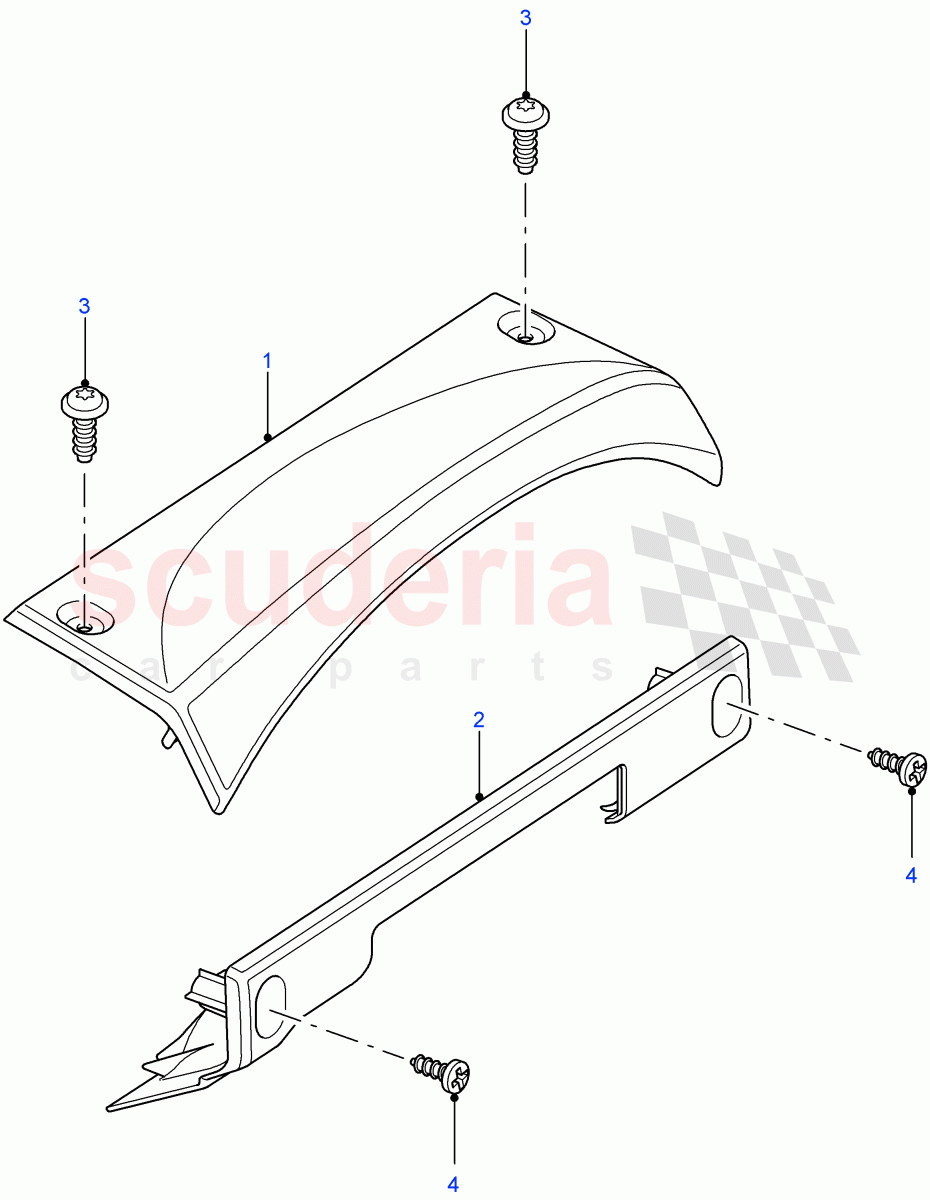 Cowl Instrument Binnacle ((V) FROM7A000001) of Land Rover Land Rover Defender (2007-2016)