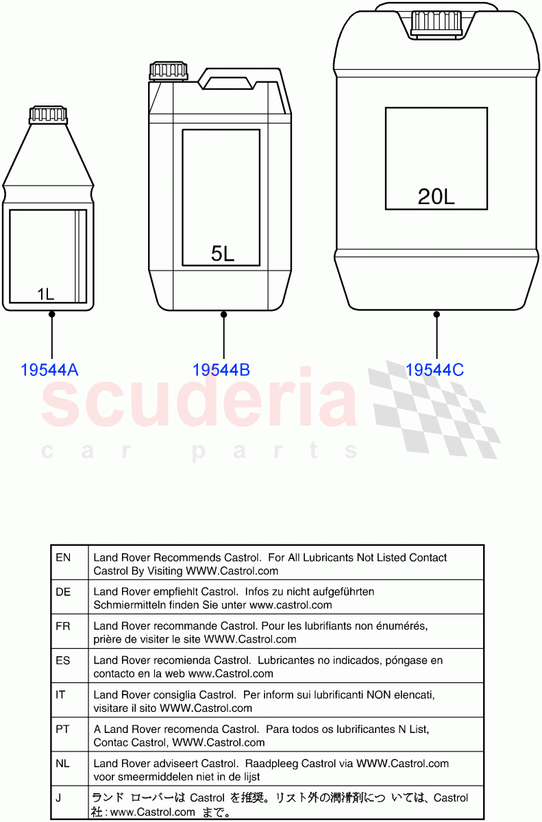 Anti - Freeze (Changsu (China)) ((V) FROMFG000001) of Land Rover Land Rover Discovery Sport (2015+) [2.0 Turbo Petrol GTDI]