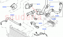 冷却システムパイプとホース (3.0L 24V DOHC V6 TC ディーゼル) ((V) FROMAA000001)