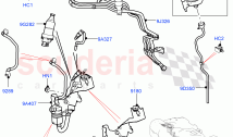 フューエルライン (フロント, 汚れた燃料市場 - ブリック) (2.0L I4 DSL MID DOHC...