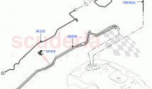 燃料パイプ（リア） (2.0L AJ21D4 DIESEL MID, HALEWOOD (UK)) ((V) FROMMH000001)
