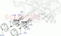 燃料噴射ポンプ-エンジンマウント（5.0LOHC SGDI NAのV8ガソリン -...