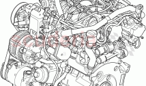 フルドレスエンジンアッシー（2.2L DOHC EFI TC DW12、2.2L CR DI 16Vディーゼル）