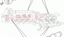 カムシャフト（ソリハルプラント製）（3.0L DOHC GDI SC V6 ガソリン） ((V)...