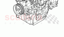 サービスエンジンおよびショートブロック (4.4 L DOHC V8 ディーゼル) ((V)...