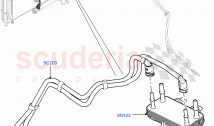 燃料クーラーASSY（2.0L I4 DSL MID DOHC AJ200、HALEWOOD（UK）、2.0L I4 DSL HIGH DOHC...