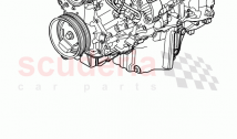 サービスエンジンおよびショートブロック（4.4L DOHC V8ディーゼル）